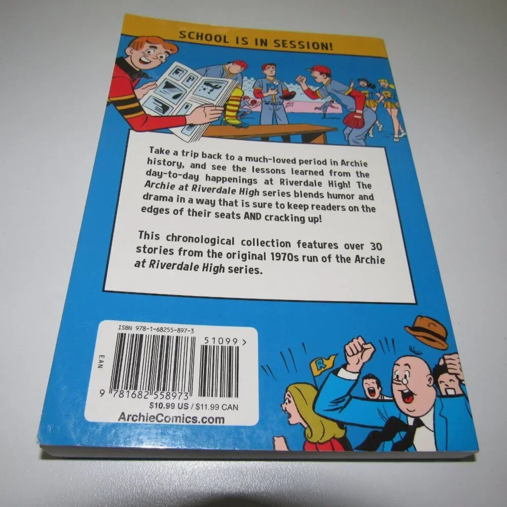 Archie Comics “Archie at Riverdale High” – 1970s Trade Paperback Graphic Novel